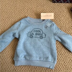 Cool lil dude baby sweater